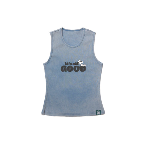 Snoopy All Good Tank Top - Light Blue (LBL)