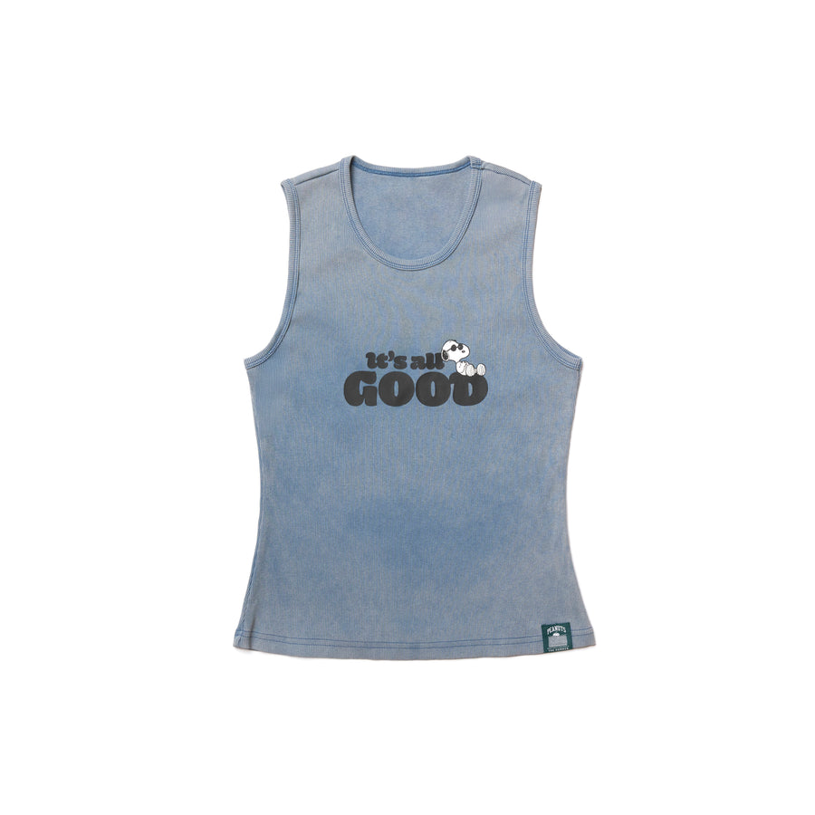 Snoopy All Good Tank Top - Light Blue (LBL)