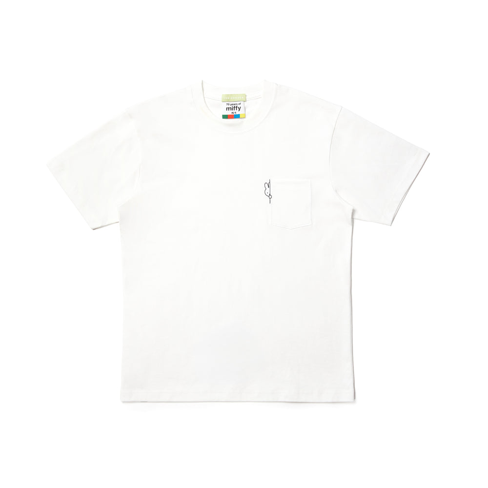 Miffy 70S Pocket Tee - White (WHT)