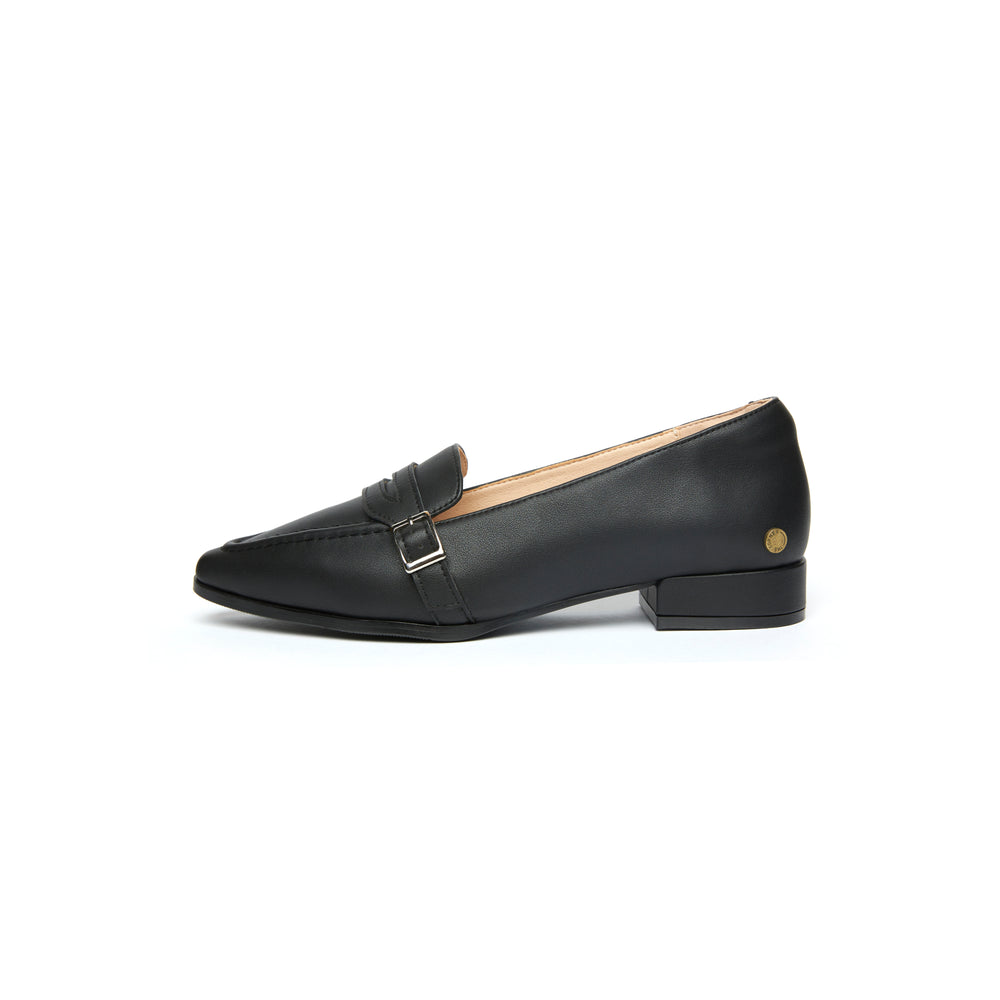 Klassic Buckle Loafers - Black (BLK)