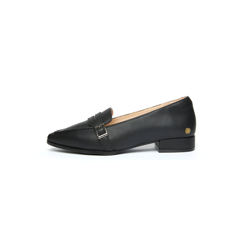 Klassic Buckle Loafers - Black (BLK)