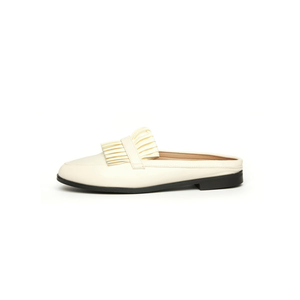 Karis Mules Slippers - Beige (BEI)