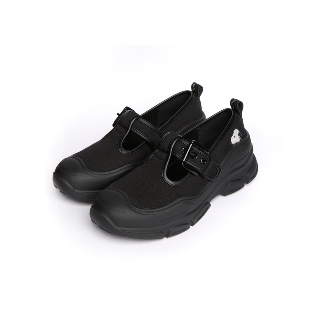 Snoopy Sneakers - Black (BLK)