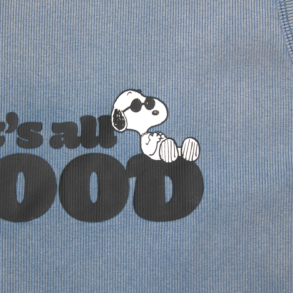 Snoopy All Good Tank Top - Light Blue (LBL)