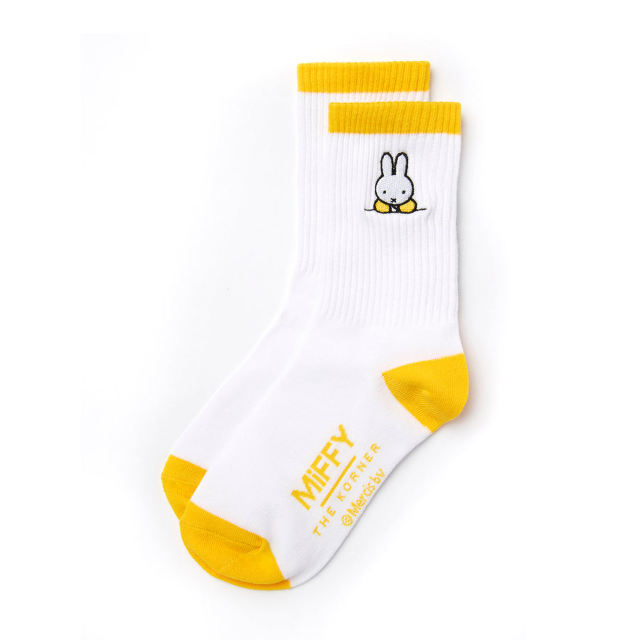 Miffy Head Mid Socks - Yellow (YEL)