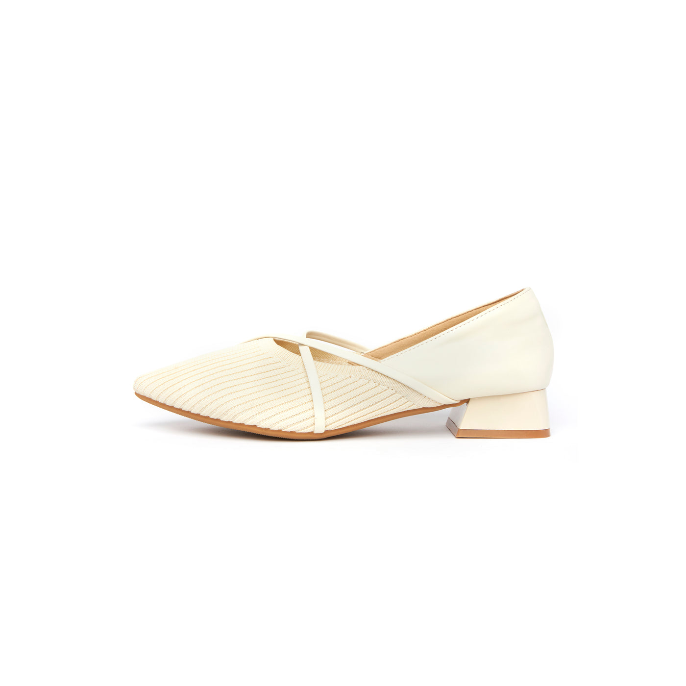 Kross Knit Flats - Beige (BEI)