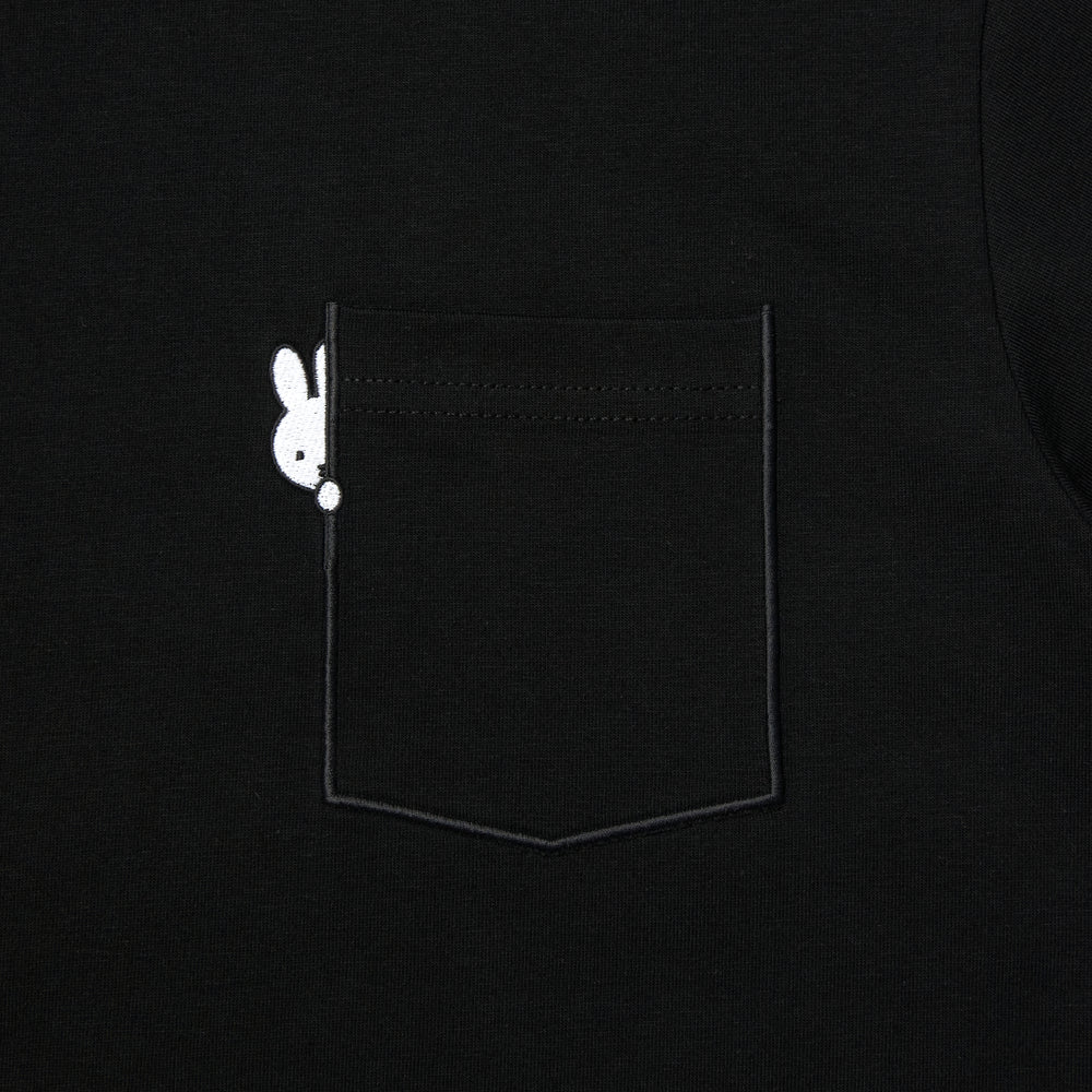 Miffy 70S Pocket Tee - Black (BLK)