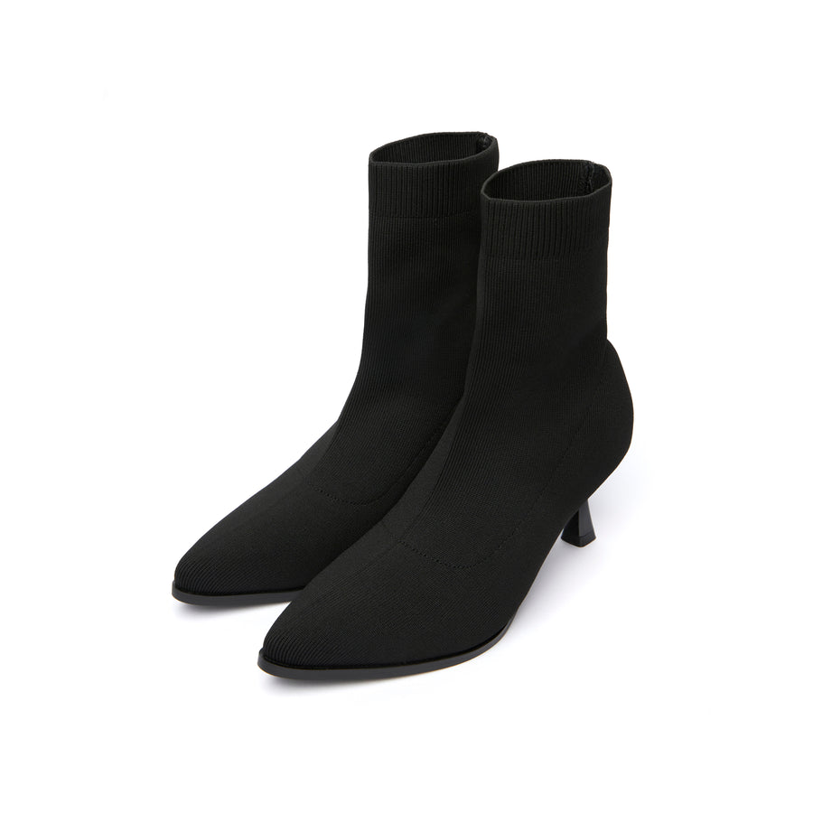 Kala Knit Boots - Black (BLK)