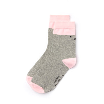 Miffy Face Color Mid Socks - Pink (PNK)