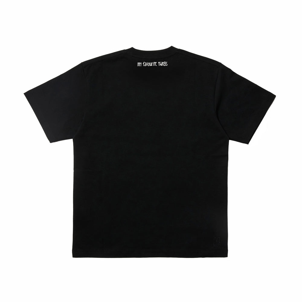 Miffy 70S Picnic Tee - Black (BLK)