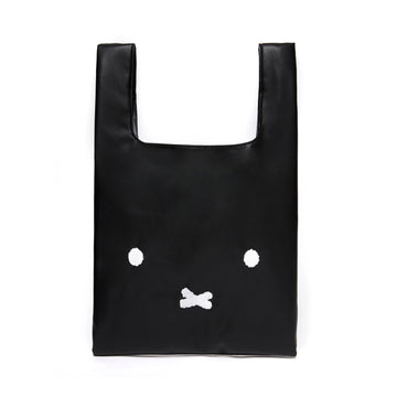 Miffy Face Leather Bag BG2 - Black (BLK)