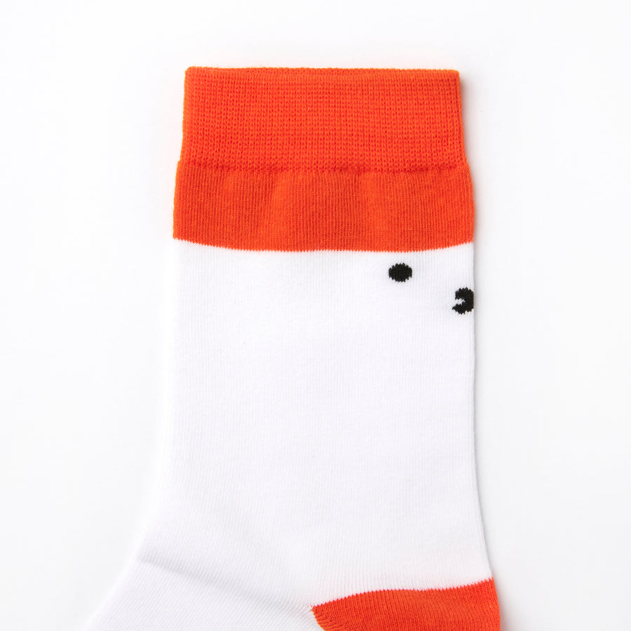 Miffy Face Color Mid Socks - Red (RED)