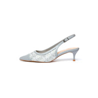 Soul Chic Tweed Heels - Mid Grey (MGY) - 41F / MGY
