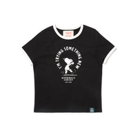 Snoopy Something New Tee - Black (BLK) - XS/S / BLK