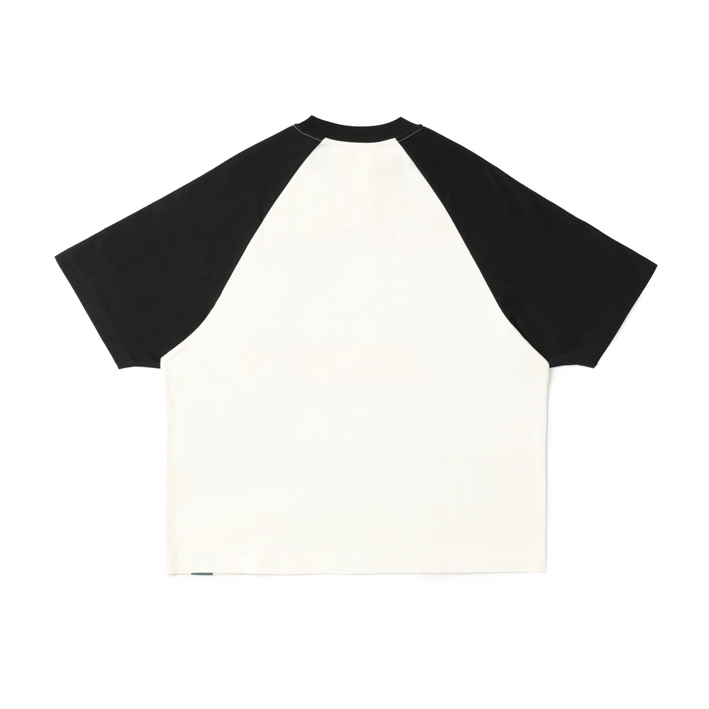 Peanuts Raglan Tee - Black (BLK)