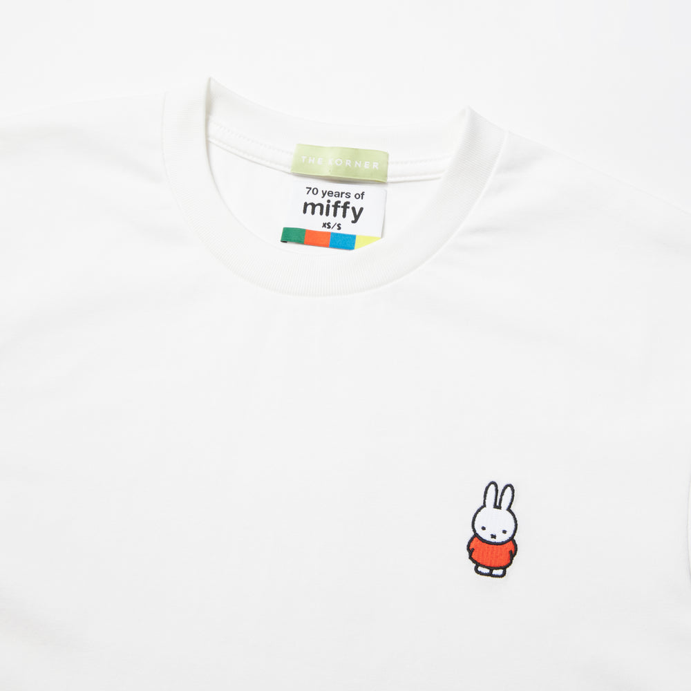 Miffy 70S One Point Tee - White (WHT)