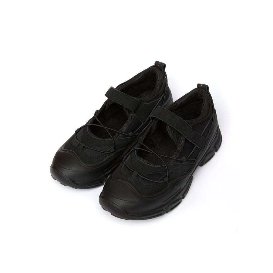 Soul Chic Ballerina Sneakers  - Black (BLK)