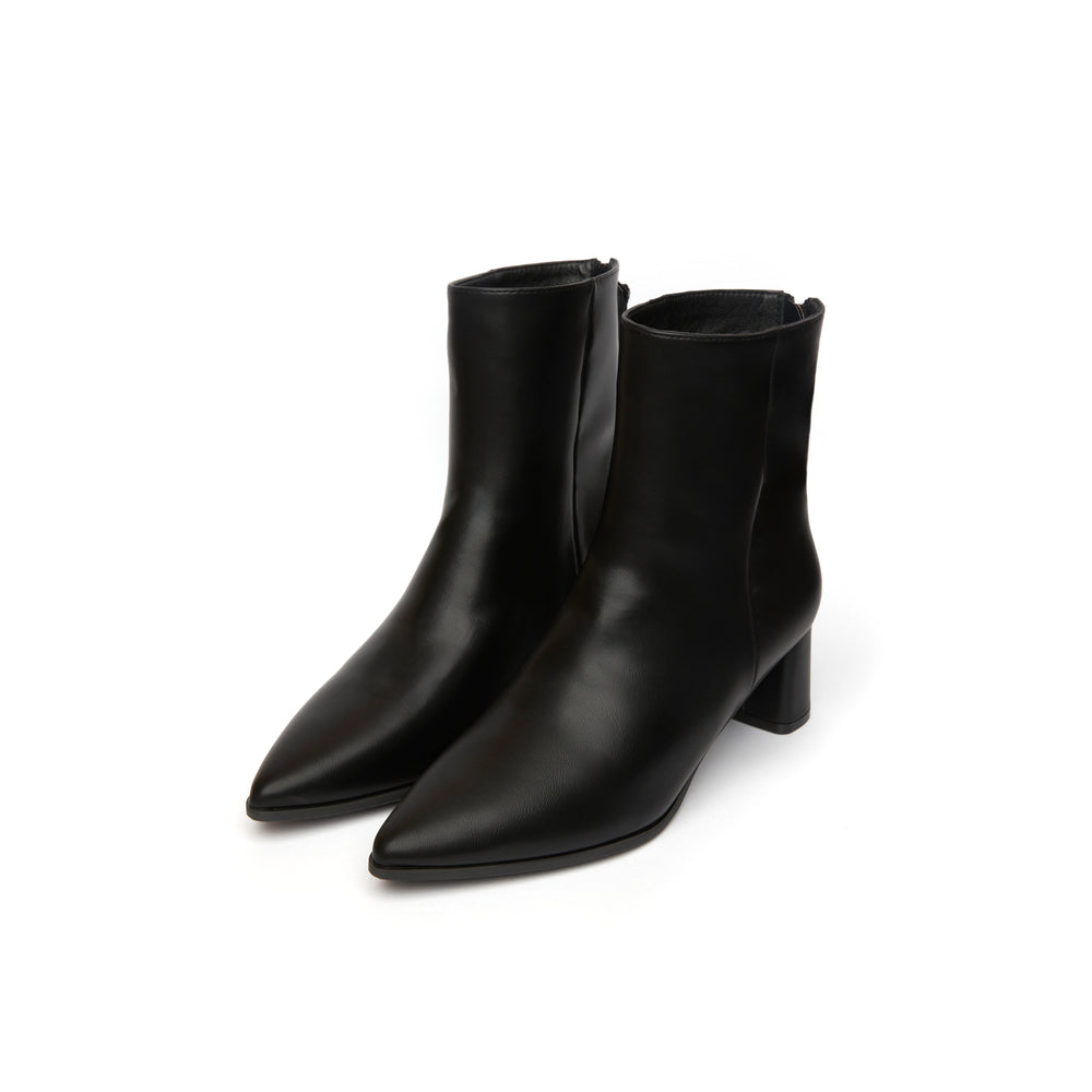 Kedi Heel Boots - Black (BLK)