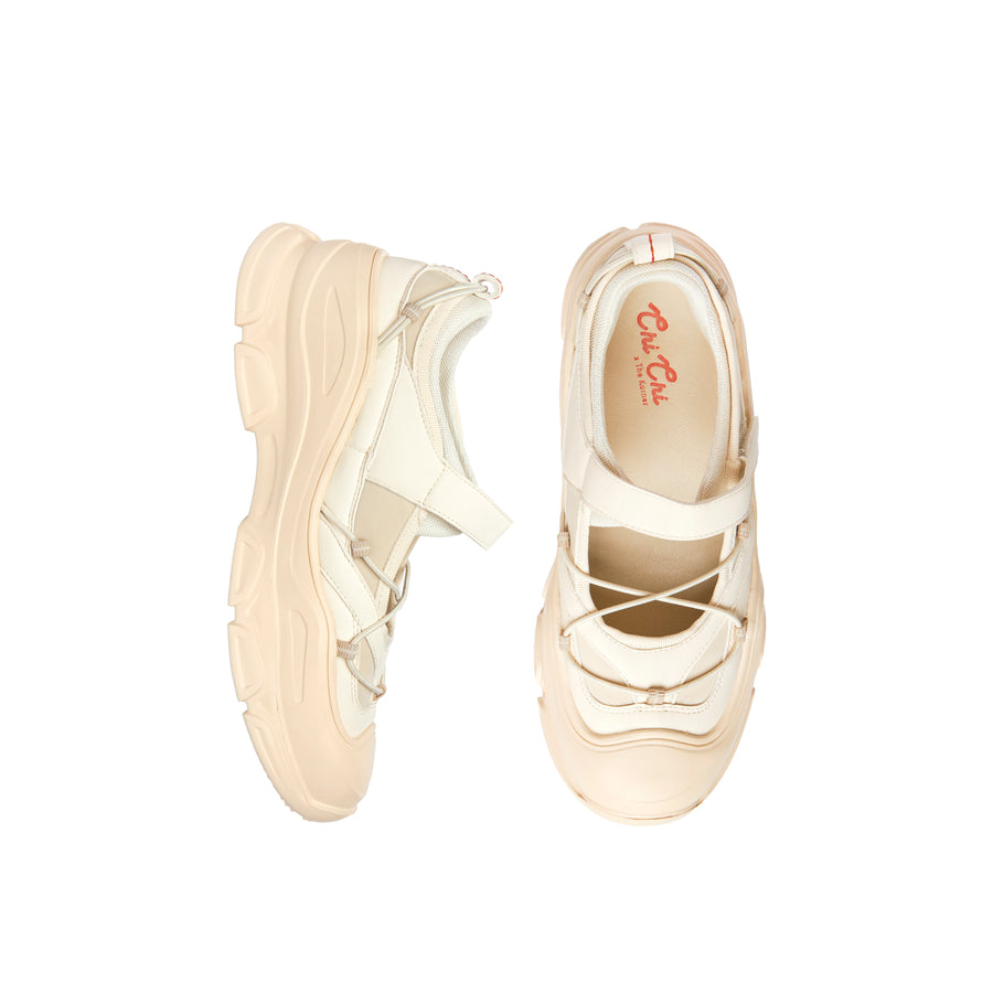 Soul Chic Ballerina Sneakers - Beige (BEI)