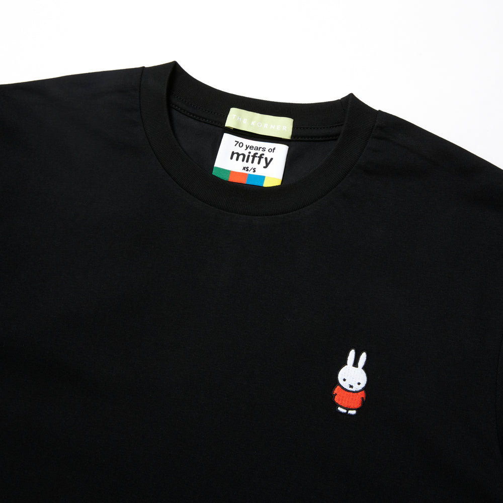 Miffy 70S One Point Tee - Black (BLK)