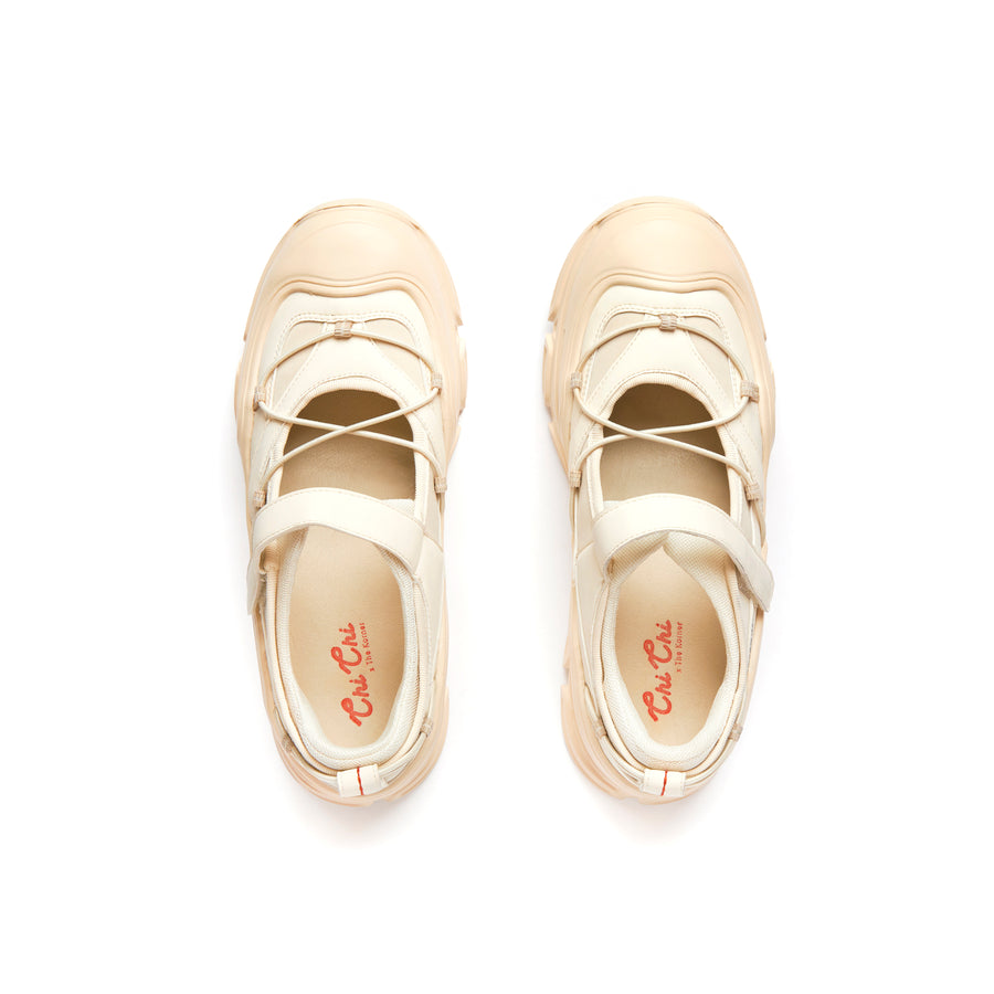 Soul Chic Ballerina Sneakers - Beige (BEI)