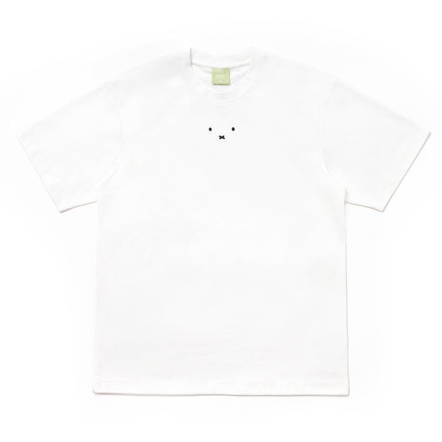 Miffy Face Short Sleeve Tee - White (WHT)