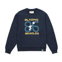 Snoopy Beagles Sweatshirt - Navy (NVY) - M/L / NVY