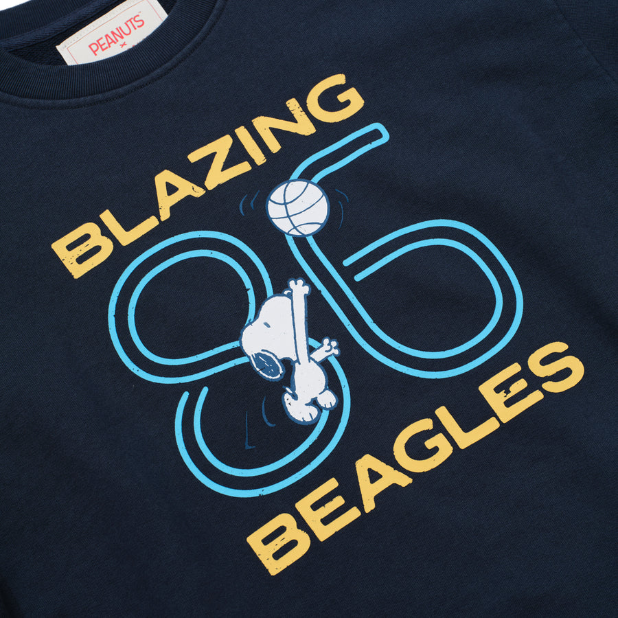 Snoopy Beagles Sweatshirt - Navy (NVY)