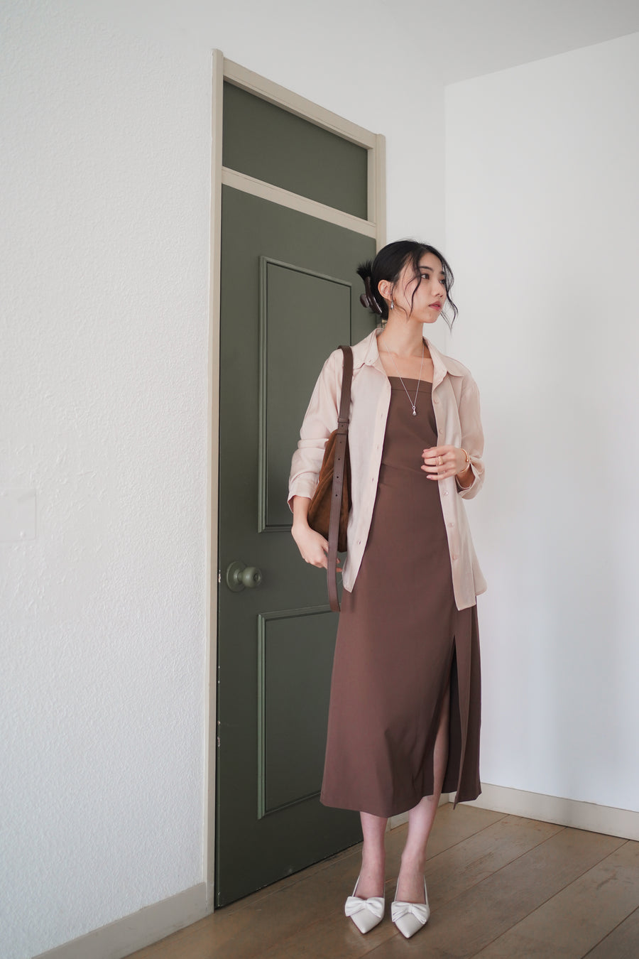 Kedi Bow Heels - Beige (BEI)