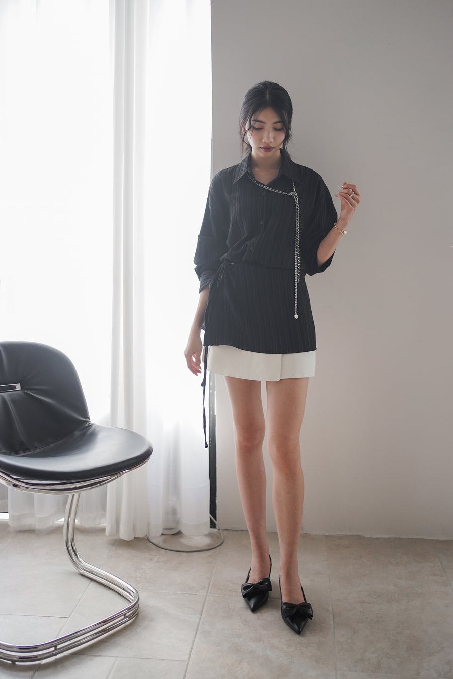 Kedi Bow Heels - Black (BLK)