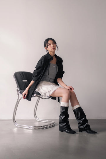 Kedi Heel Boots - Black (BLK)