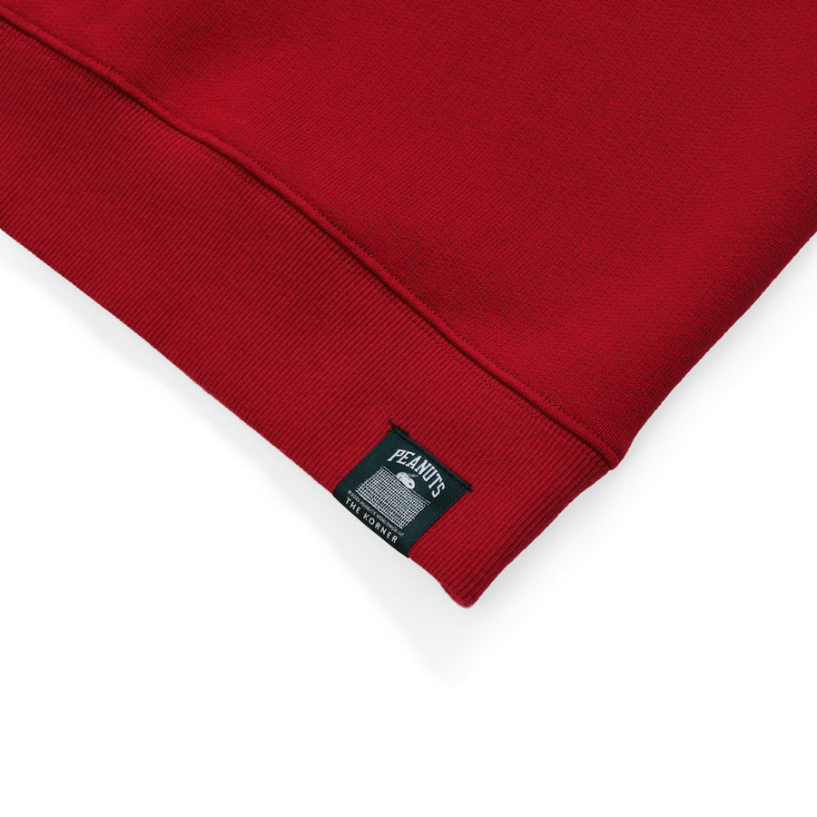 Snoopy Fore Sweatshirt - Burgundy (BGD)