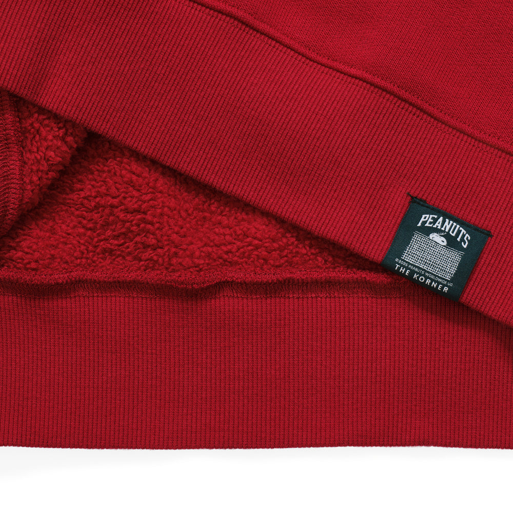 Snoopy Fore Sweatshirt - Burgundy (BGD)