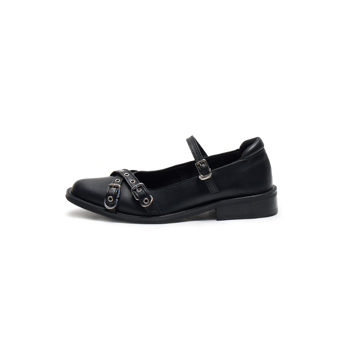 Kace Buckle Mary Jane - Black (BLK)