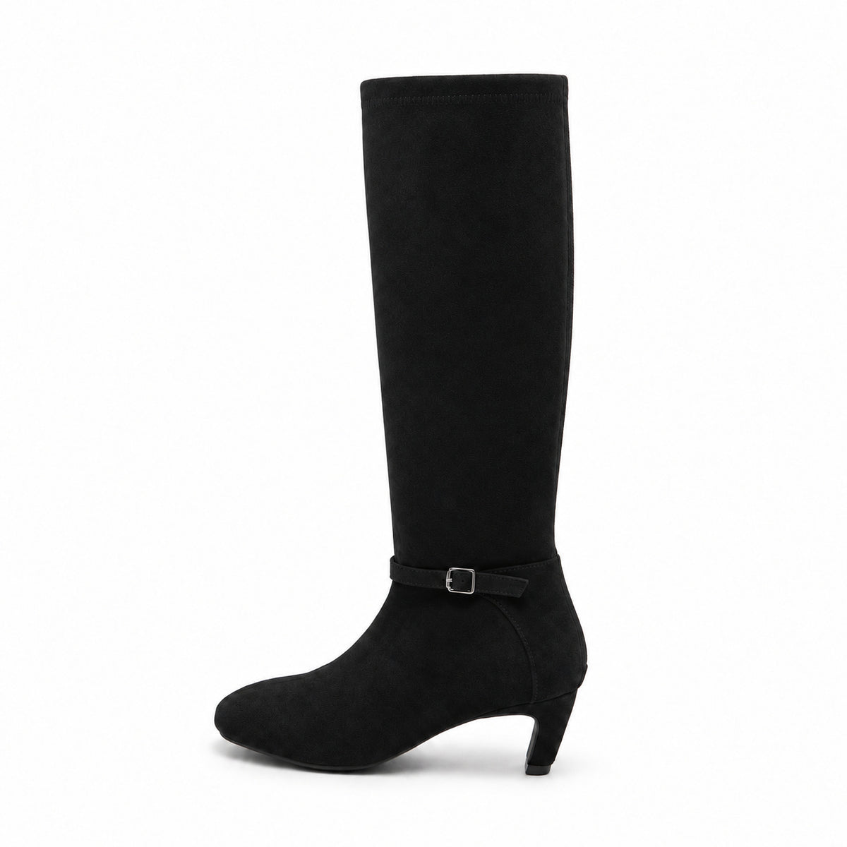 Kace Suede Ankle Boots - Black (BLK)