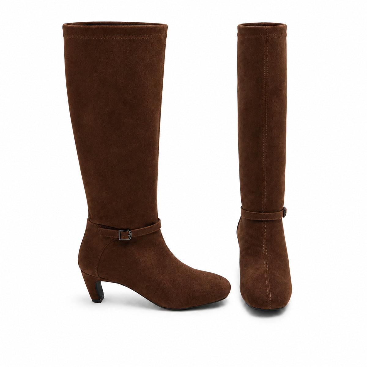 Kace Suede Ankle Boots - Khaki (KHK)