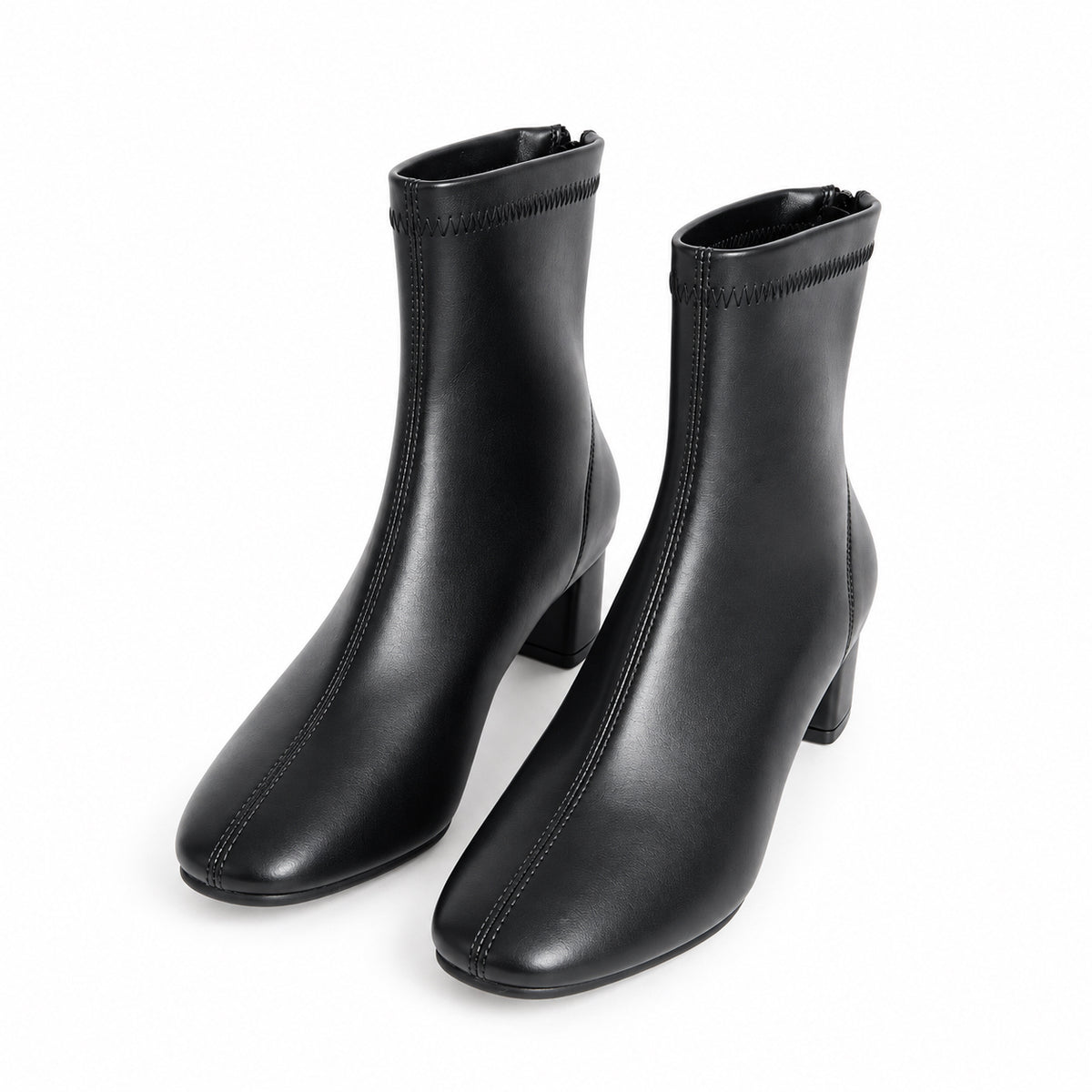 Kace Zip Boots - Black (BLK)