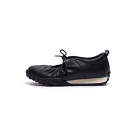 Kora Ribbon Sneakers - Black (BLK) - 42F / BLK