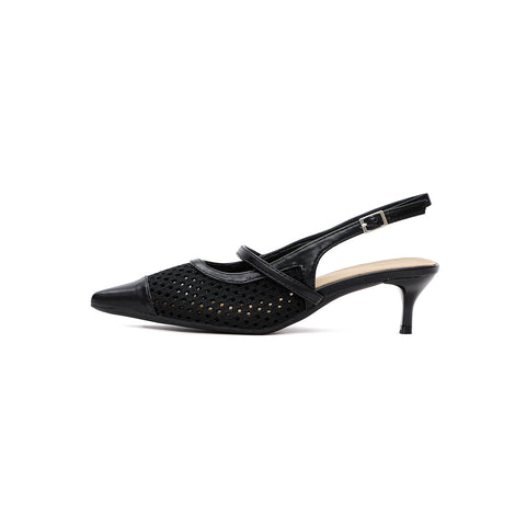 Kleo Knit Heels - Black (BLK)