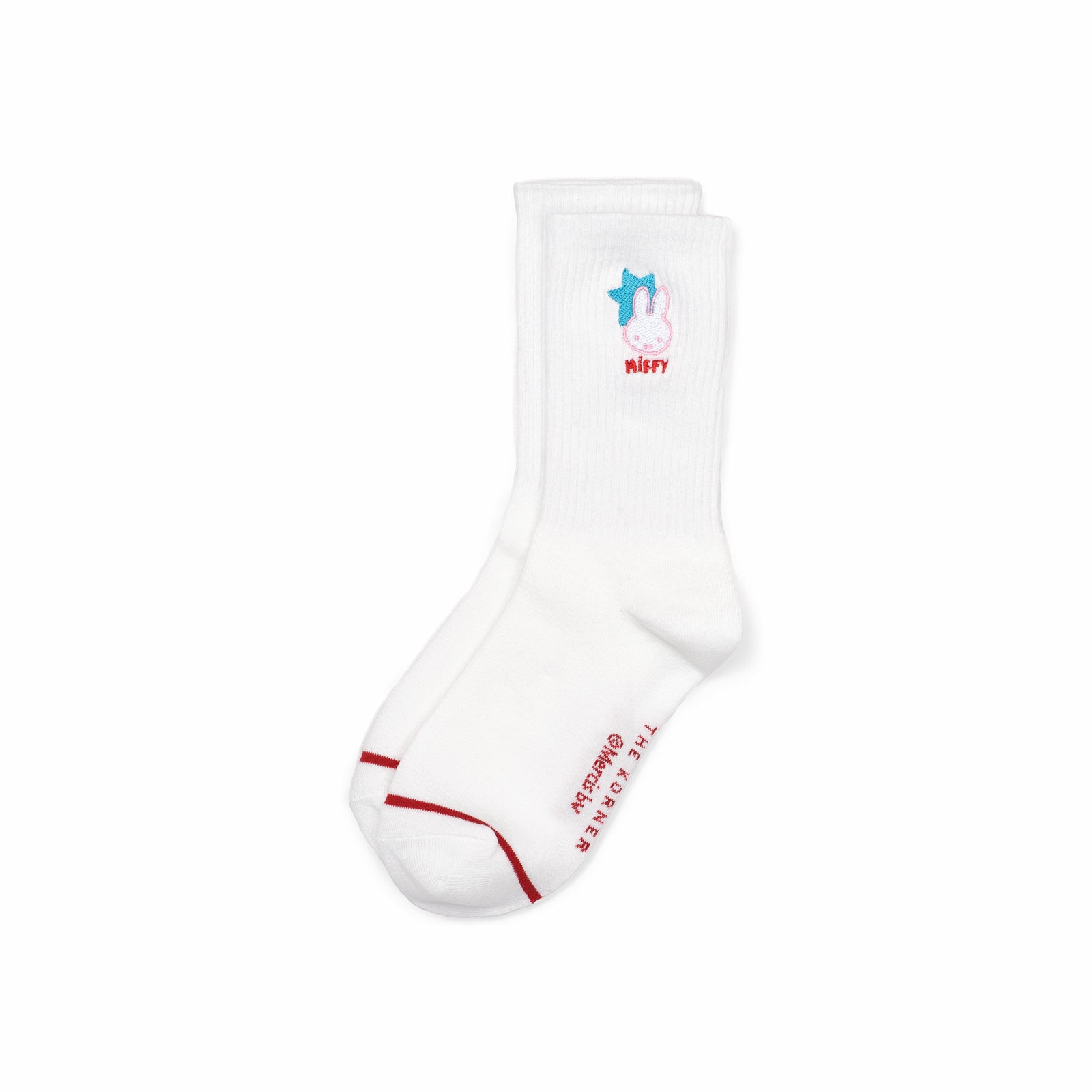 Miffy Boris Star Socks - White (WHT)