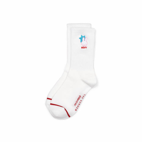 Miffy Boris Star Socks - White (WHT)