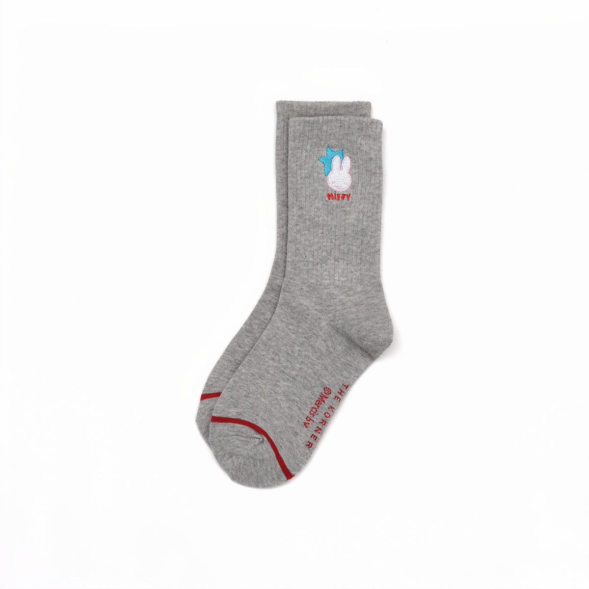 Miffy Boris Star Socks - Grey (GRY)