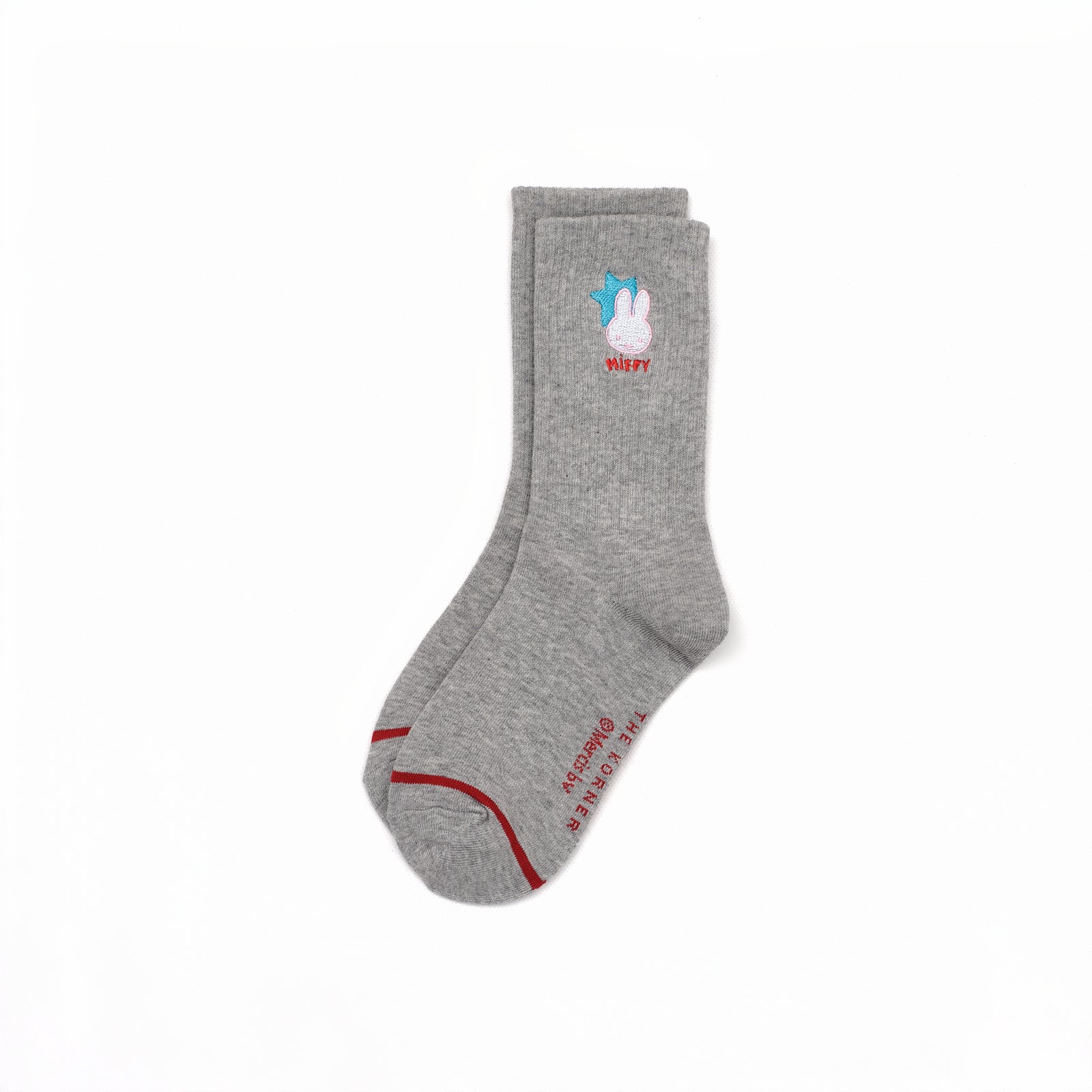 Miffy Boris Star Socks - Grey (GRY)