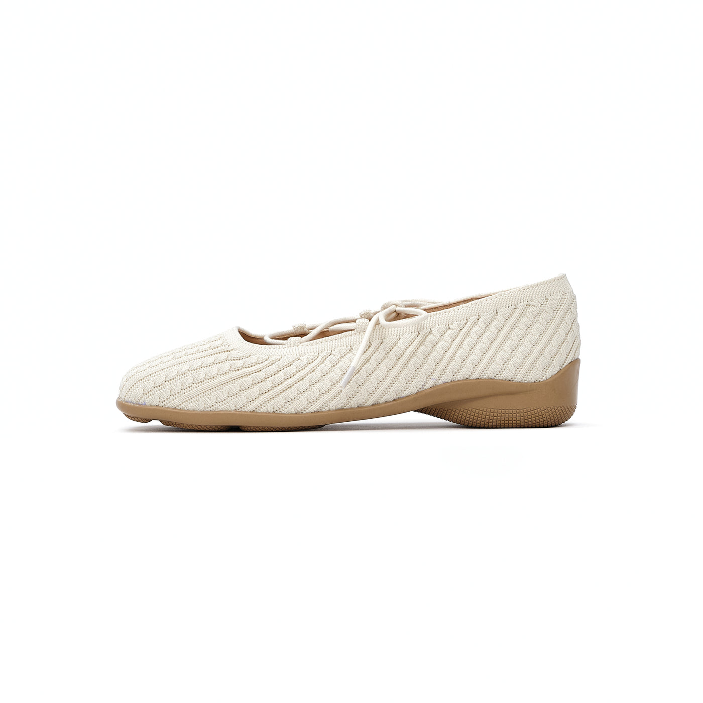 Kross Knit Sandals - Beige (BEI)