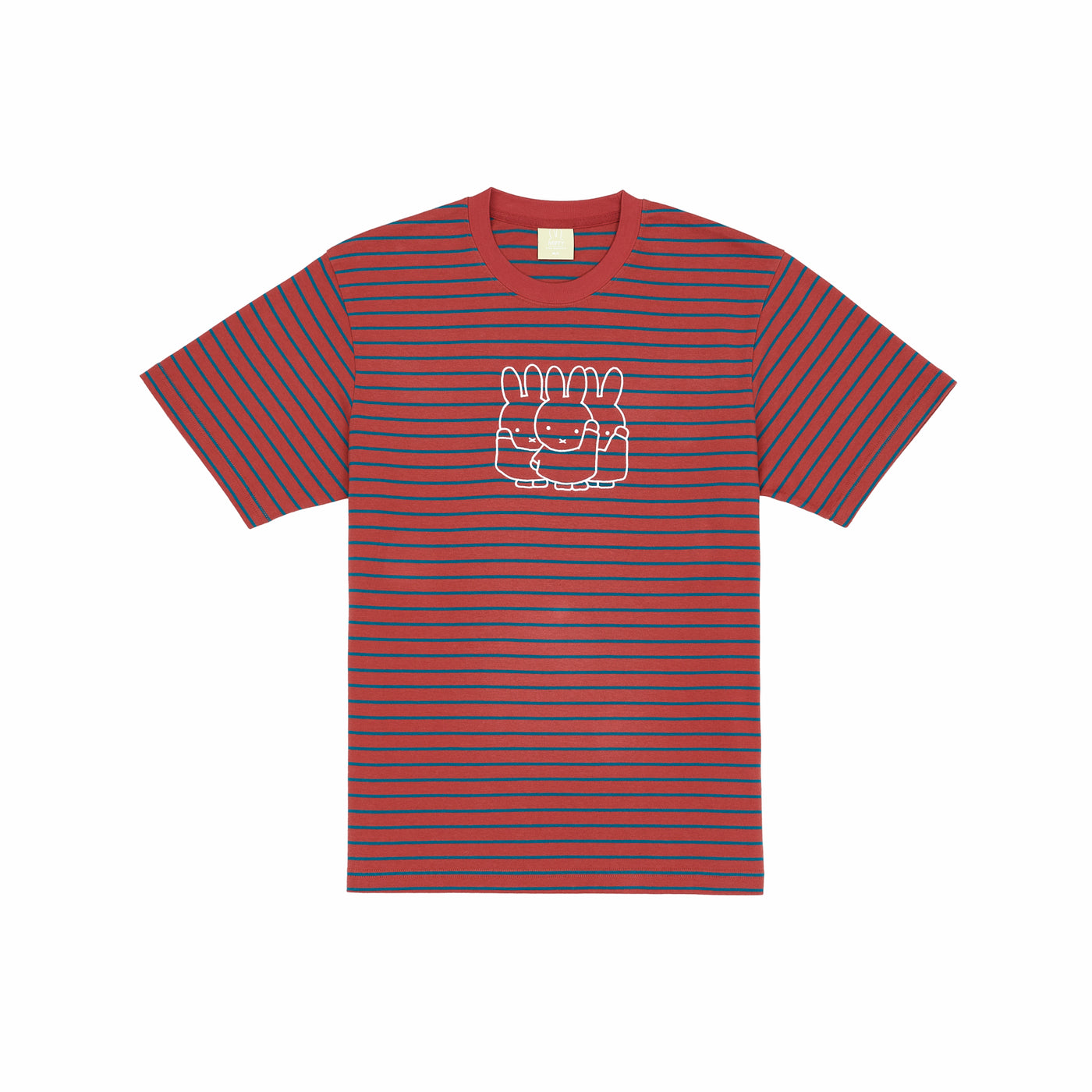 Miffy Hello Stripe Tee - Orange (ORG)