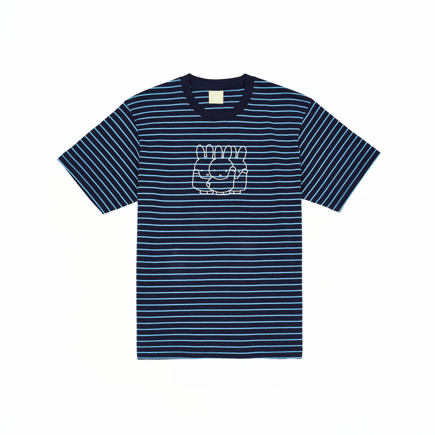 Miffy Hello Stripe Tee - Navy (NVY)