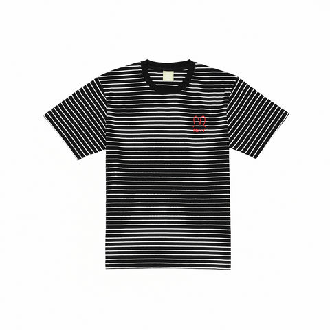 Miffy Head Stripe Tee - Black (BLK)