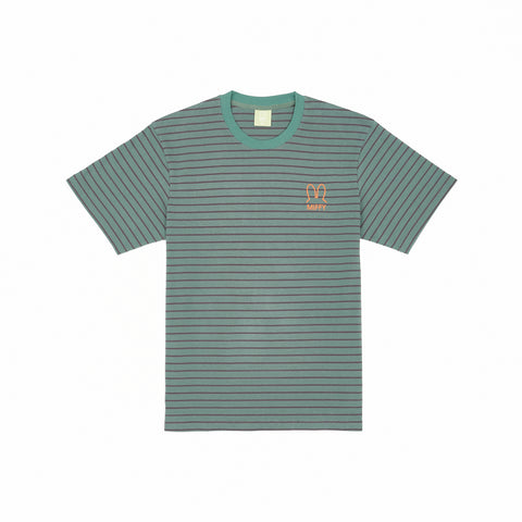 Miffy Head Stripe Tee - Green (GRN)