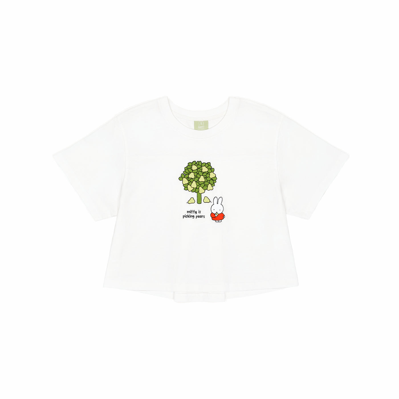 Miffy Picking Pears Tee - White (WHT)