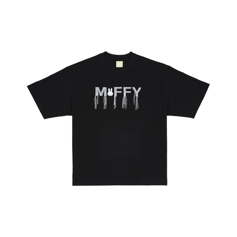 Miffy Threadbare Tee - Black (BLK)